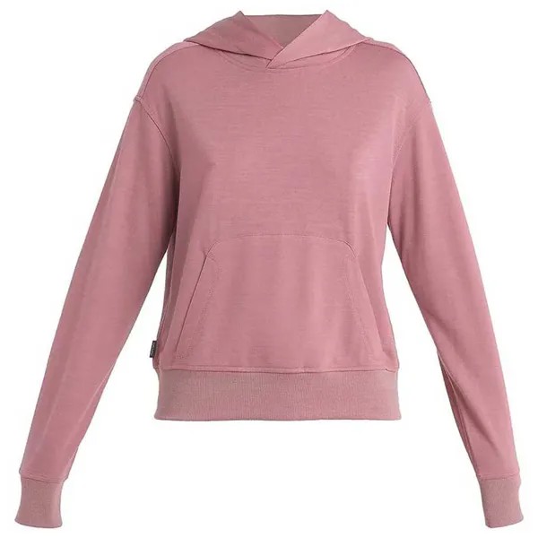 Худи Icebreaker Crush II Merino, розовый