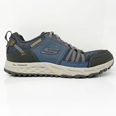 Мужские кроссовки Skechers Escape Plan 56255SA, синие кроссовки, размер 10