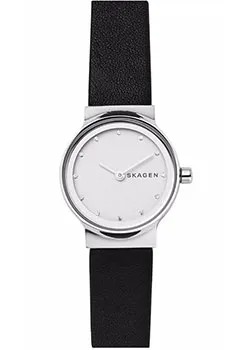 Швейцарские наручные  женские часы Skagen SKW2668. Коллекция Leather