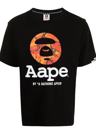 AAPE BY *A BATHING APE® футболка с логотипом