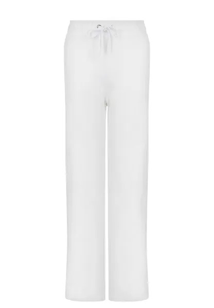 Спортивные брюки женские Emporio Armani 126818 белые 38 IT