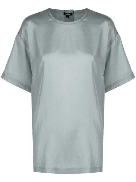 ASPESI футболка с приспущенными плечами