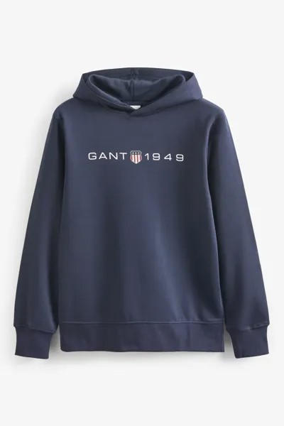 Толстовка Gant с графическим принтом GANT, синий