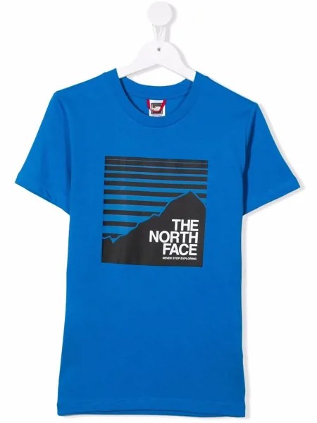 The North Face Kids футболка с логотипом