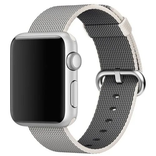 Ремешок нейлоновый PEARL Woven Nylon (Жемчужный) Apple Watch 38mm (40mm; 41mm) MM9T2ZM/A