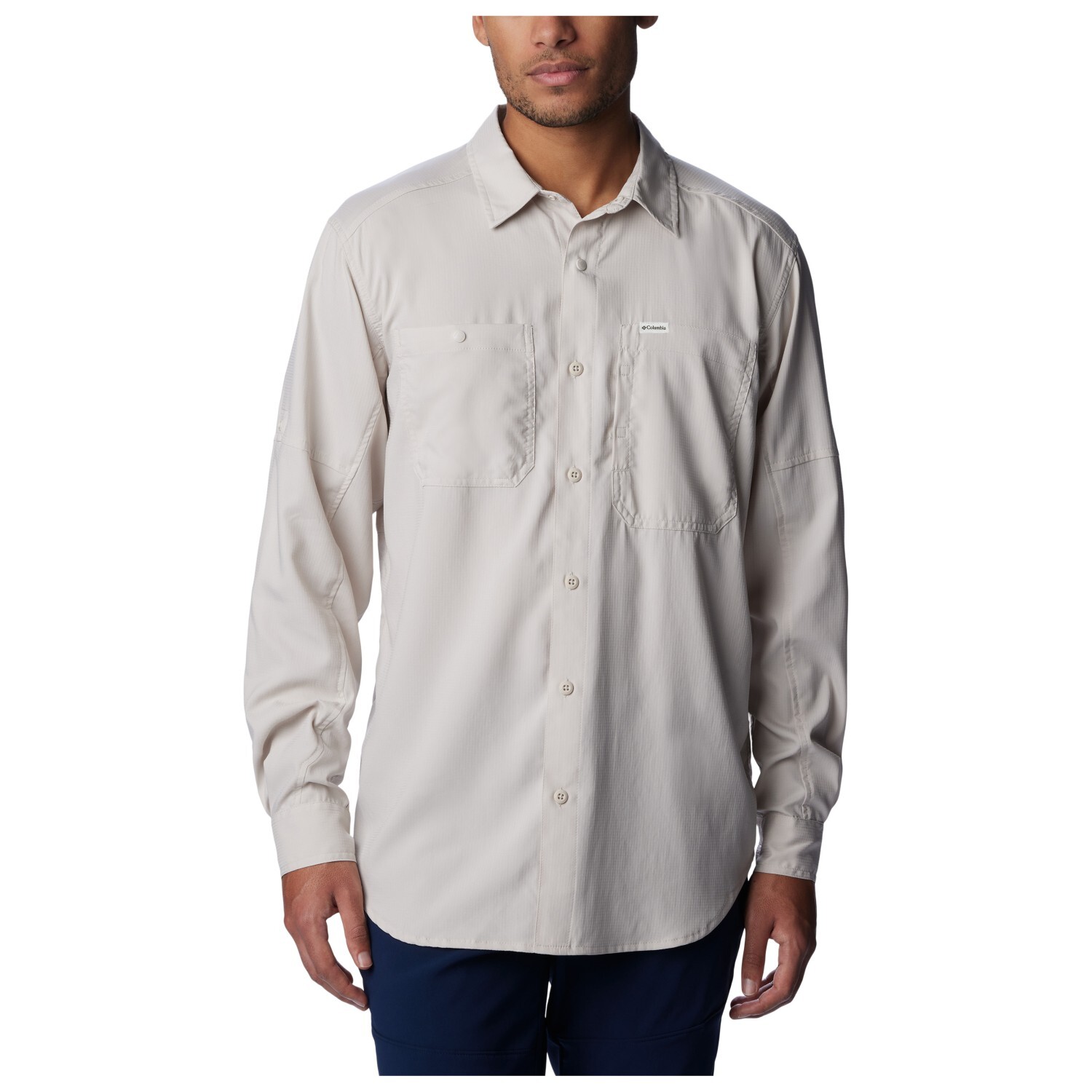 Рубашка Columbia Silver Ridge Utility Lite Long Sleeve, цвет Dark Stone