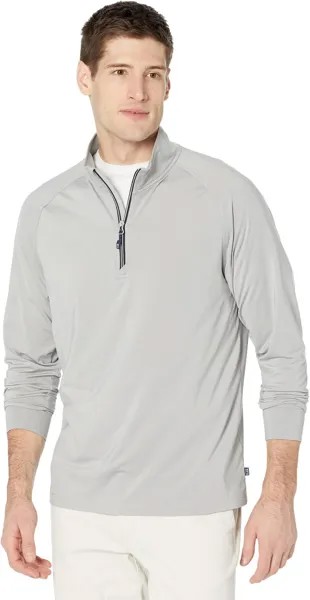 Рубашка Cutter & Buck Adapt Eco Knit 1/4 Zip Pullover, цвет Polished