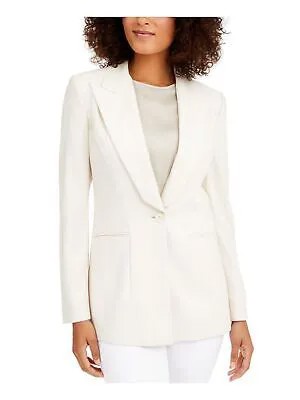 Женский бежевый пиджак ELIE TAHARI Wear To Work Blazer 4