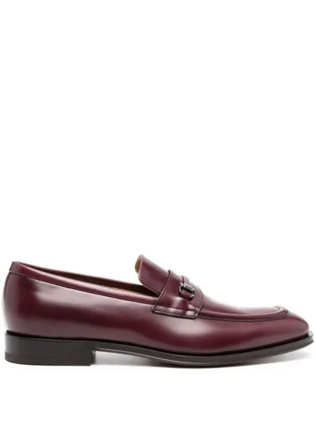 Ferragamo лоферы с декором Gancini, фиолетовый