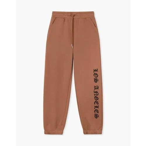 Брюки спортивные Gloria Jeans, размер S/170 (40-42), коричневый