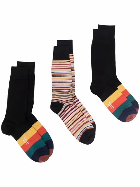 PAUL SMITH комплект из трех пар носков