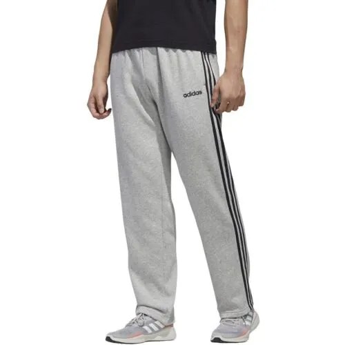 [GD5500] Мужские флисовые брюки-джоггеры Adidas с 3 полосками