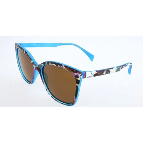 Солнцезащитные очки Italia Independent IS018.GEM.149, синий, мультиколор