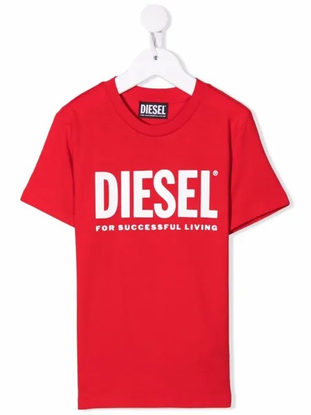 Diesel Kids футболка с логотипом