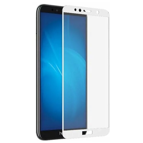 Защитное стекло 5D SG для Huawei Honor 7A / Y5 Prime 2018 белое