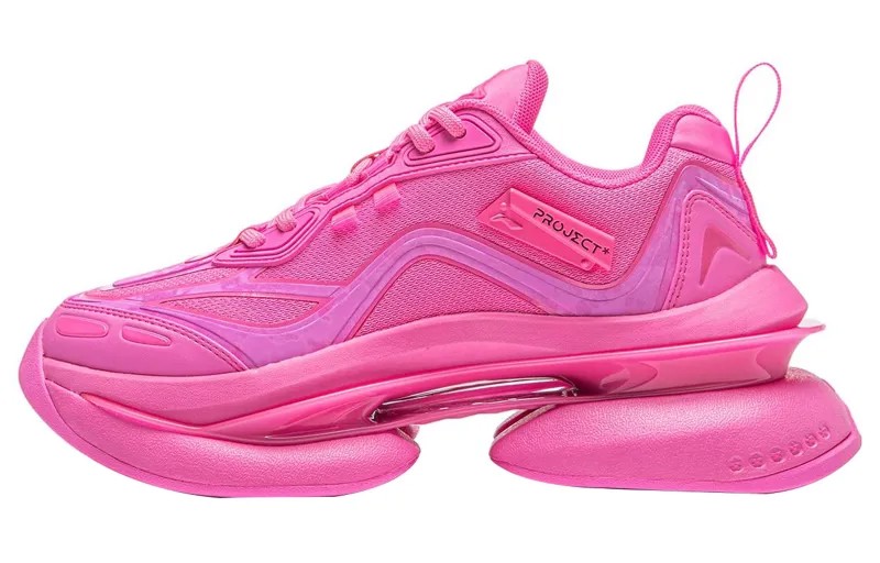 Кроссовки LiNing Project* Lifestyle Shoes Women's Low-top Pink, красный