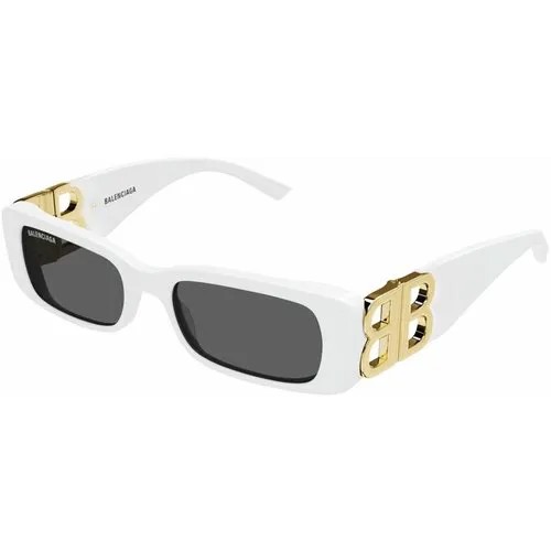 Солнцезащитные очки BALENCIAGA BB0096S 011, прямоугольные, для женщин, черный