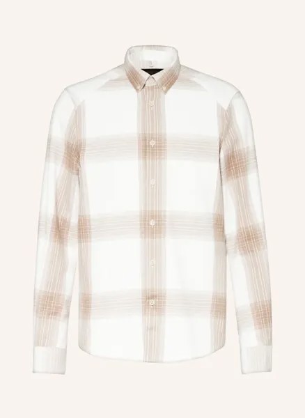 Оксфордская рубашка liet comfort fit из фланели  Drykorn, коричневый