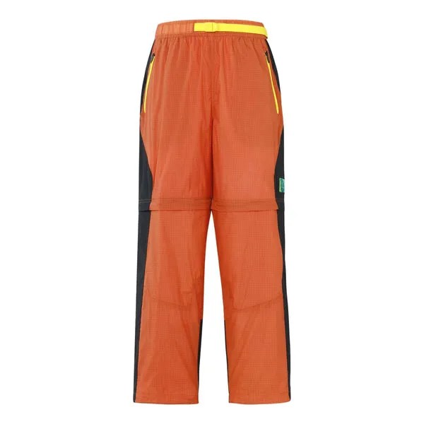 Спортивные штаны Air Jordan 23 Engineered Convertible Stitched Contrast Sports Trousers For Men Yellow, желтый