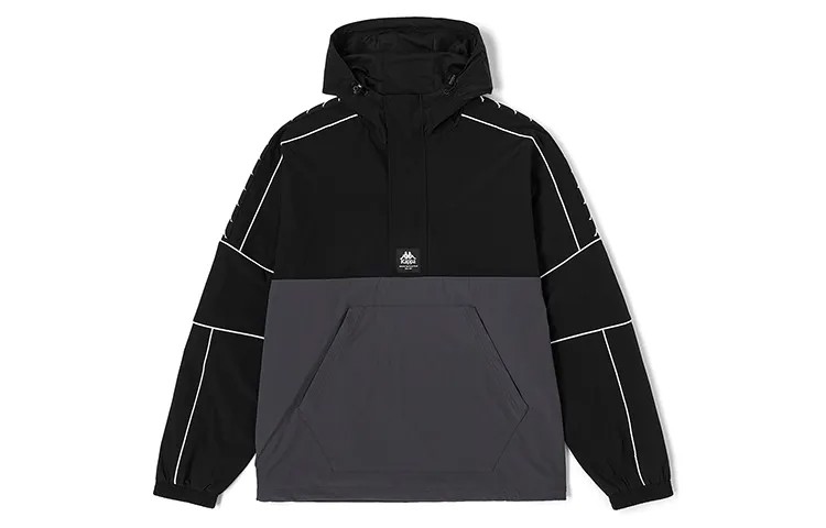 Мужской Тренч Kappa, цвет Black