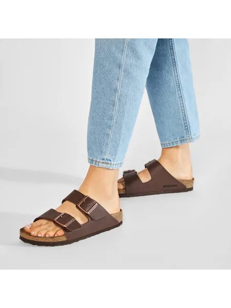 Шлепанцы Arizona 0051703 Birkenstock Коричневый 41 EU