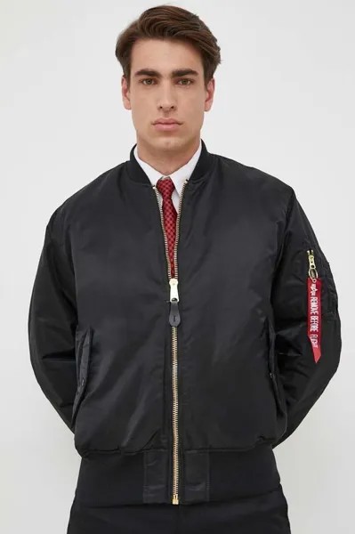 Бомбер МА-1 Alpha Industries, черный