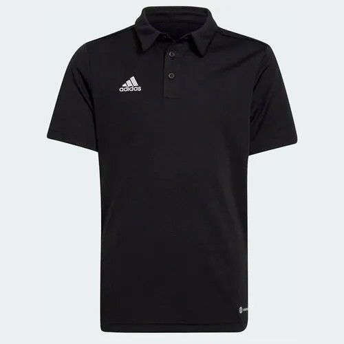 Поло adidas, размер 128, черный