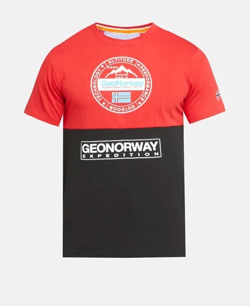 Футболка Geographical Norway, красный