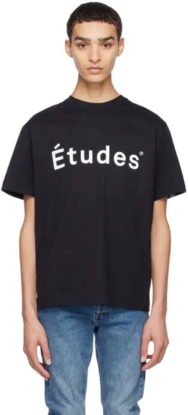 Черная чудо-футболка Études
