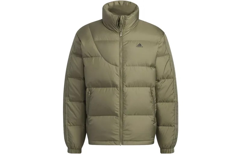 Пуховик унисекс оливковый Strata Adidas, оливковый