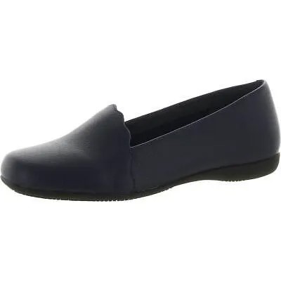 Женские мокасины Trotters Sage Navy из искусственной кожи шириной 9 (C, D, W) BHFO 4820