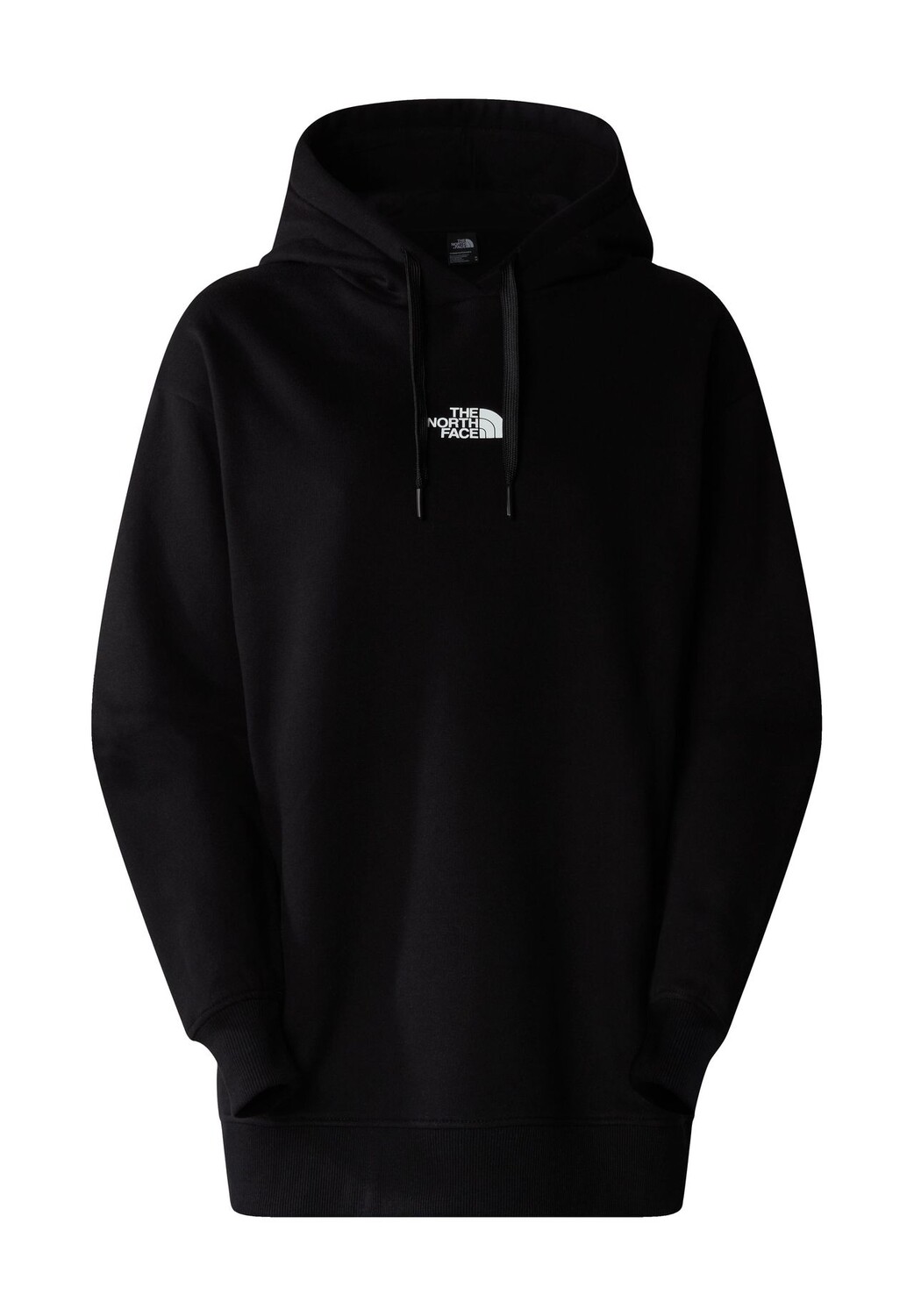 Женская худи на шнурке с логотипом и принтом THE NORTH FACE, цвет Tnf Black