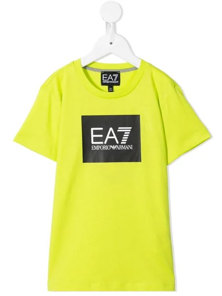 Emporio Armani Kids футболка с короткими рукавами и логотипом