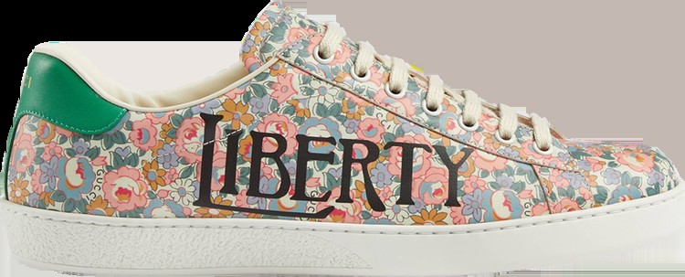 Кроссовки Liberty of London x Gucci Ace Floral, разноцветный