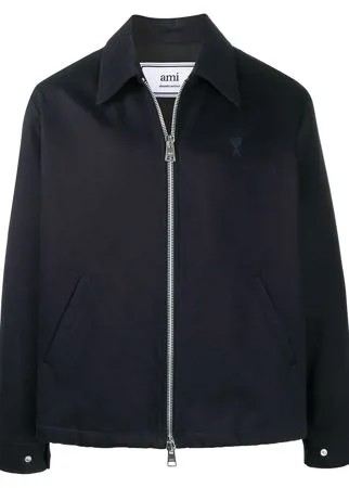 AMI Paris куртка-рубашка с монограммой Ami de Cœur