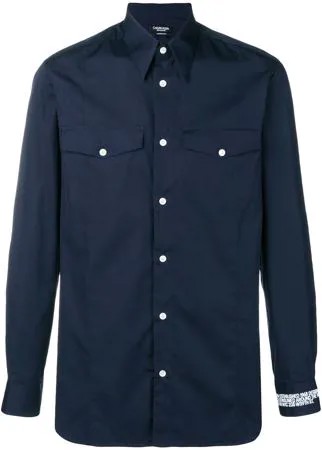 Calvin Klein 205W39nyc рубашка с вышивкой на манжетах