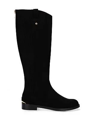 KENNETH COLE Женские черные ветровые ботинки золотистого цвета с язычками на задней панели, 10 м