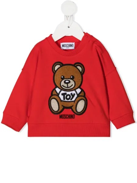 Moschino Kids джемпер с принтом Teddy Bear