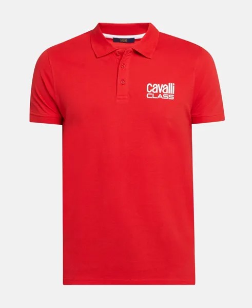 Рубашка поло Cavalli Class, красный