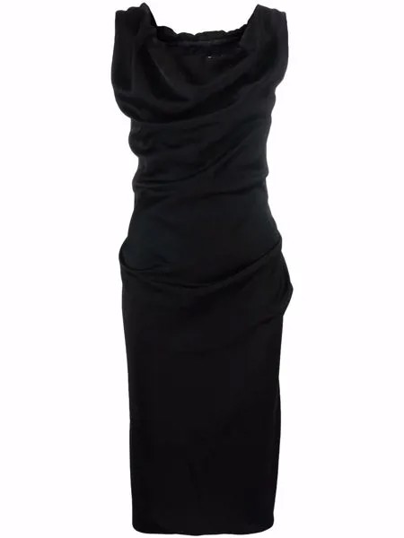 Vivienne Westwood платье миди Ginnie с драпировкой