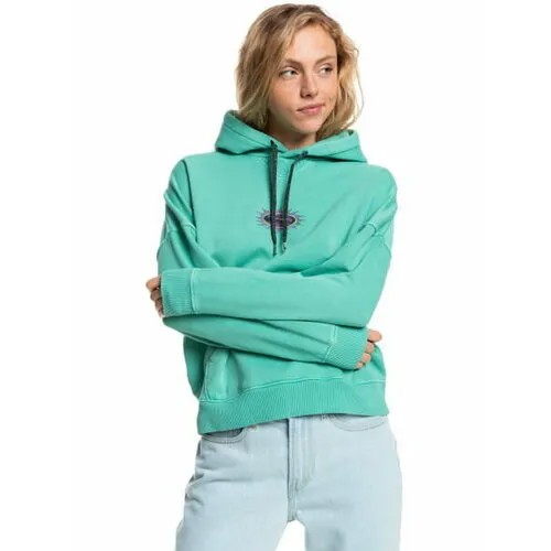 Худи Quiksilver, размер s, бирюзовый