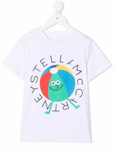 Stella McCartney Kids футболка с графичным принтом