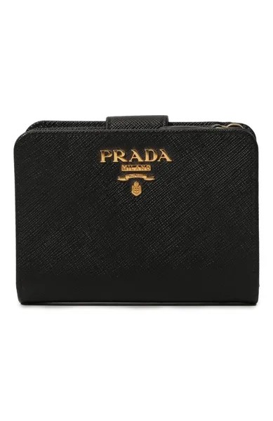 Кожаное портмоне Prada