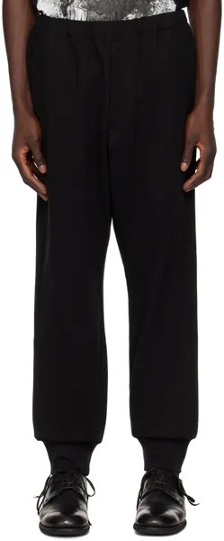 Черные спортивные штаны на кулиске Yohji Yamamoto, цвет Black