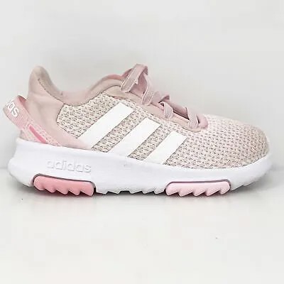 Adidas Girls Racer TR 2 FZ0069 Розовые кроссовки для бега Размер 6K