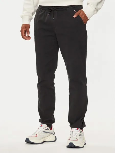 Джоггеры узкого кроя Tommy Jeans, черный
