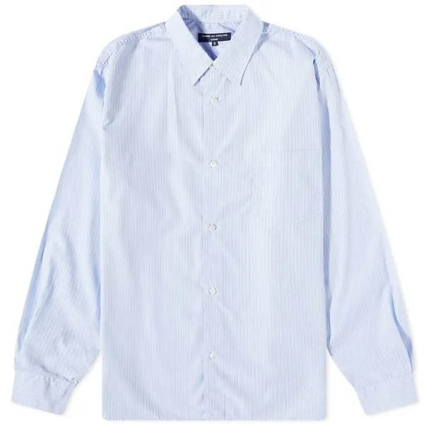 Рубашка Comme des Garçons Homme Back Logo Stripe Panel Shirt