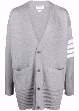 Thom Browne кардиган с полосками 4-Bar