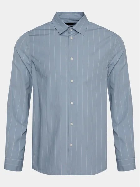 Рубашка стандартного кроя Sisley, синий