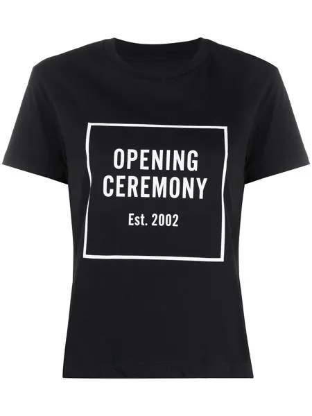 Opening Ceremony футболка узкого кроя с логотипом